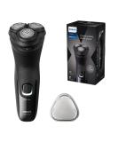Philips Electric Shaver Series 3000X - Wet & Dry Electric Shaver for Men in Deep Black with SkinProtect Technology Pop-up Beard Trimmer Ergonomic Men's Shaver (Model X3001/00) S3000X Blue - Buy Online on SooperMarket.com