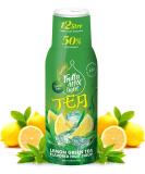 Light - Low Carb - Fitness Syrup by FruttaMax | Zero Sugar | with Stevia | 50% Fruit Content 500ml (Lemon Green Tea - Light) Lemon Green Tea - Light 500 ml (Pack of 1) - Buy Online on SooperMarket.com