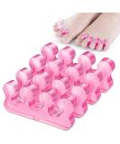 Molain 4Pcs Washable Toe Separators for Pedicure - Nail Polish Application, Style E - Buy Online on SooperMarket.com