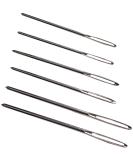Lion Brand Yarn 400-5-5002 Large-Eye Blunt Needles, Set of 6 Silver - Buy Online on SooperMarket.com