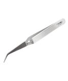 REMOS Stainless Steel Curved Tip Clamp Tweezers 11.5cm - Precision Tool for eCommerce International Shipping - Buy Online on SooperMarket.com