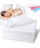 Disposable Bed Sheets 31x78 White Non Woven Fabric - Pack of 20 - Ideal for SPA, Tattoo, Massage Tables & Hotels - Buy Online on SooperMarket.com