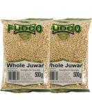 Fudco Whole Juwar | 500G | Sorghum Whole | Whole Sorghum Millet | Whole Grains | High Protein | Cholam | Millet Grains | Indian Origin | Each 500g | Pack Of 2 - Buy Online on SooperMarket.com