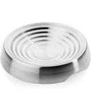 CatGuru Whisker Stress-Free Cat Food Bowl - Non-Slip Shallow Stainless Steel Dish - Buy Online on SooperMarket.com