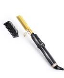 Ten-Tatent Hot Comb Hair Straightener - Electric Ceramic Beard Straightening Brush - Buy Online on SooperMarket.com