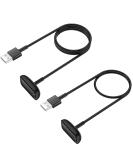 2-Pack Charger Cable for Fitbit Luxe/Charge 5, for Fitbit Luxe/Charge 5 Fitness Tracker, Replacement Charging Cable Cord Accessory for for Fitbit Luxe and Charge 5 (3.3 ft/1.6 ft) - Buy Online on SooperMarket.com