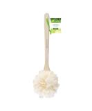 EcoTools 2-in-1 Bath Brush Shower Loofah with Handle Deep Cleansing and Exfoliating for Men and Women Vegan, Cruelty-Free 1 Count - Buy Online on SooperMarket.com