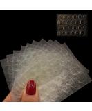Tsathoggua 15 Sheets Double-Sided Nail Adhesive Stickers | Waterproof & Breathable | Super Sticky Glue Tabs for DIY Manicure - 360pcs - Buy Online on SooperMarket.com