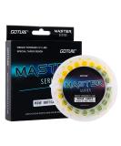 Goture Fly Fishing Line Weight Forward Floating  Fly Fishing Floating Line Double Welded Micro Loops  Fly Line Dacron Backing for Freshwater Saltwater 90FT 100FT A: Fly fishing Line-Yellow&Green 100FT.WF6F - Buy Online on SooperMarket.com