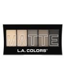 L.A. COLORS 5 Color Matte Eyeshadow in Nude Suede - 0.08 Oz Powder - Pack of 1 - Buy Online on SooperMarket.com