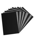 Longtereen 100 Sheets Carbon Paper for Tracing Patterns - Black Graphite Paper for Wood, Paper, Canvas Crafts - Buy Online on SooperMarket.com