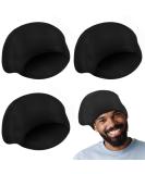 4 Piece Unisex Stocking Dreadlock Caps - Short Hair Dread Accessories for Men and Women - Black - Buy Online on SooperMarket.com