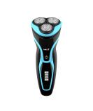 MAX-T Electric Razor for Men - Corded/Cordless Rotary Shaver with Pop Up Trimmer, IPX7 Waterproof, Wet/Dry, Wall Adapter Included - Blue - Buy Online on SooperMarket.com