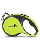 pecute Retractable Dog Leash 8m/26.2ft Dog Leash with No Knots Extended Leash Anti-Slip Handle Pet Leash and Quick Brake Button Dog Leads Suitable for Dogs Up to 110lbs/50kg in Weight - Buy Online on SooperMarket.com