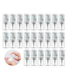 24 Pcs 1oz Travel Size Foam Pump Bottles for Hand Sanitizer & Soap - Refillable & Portable - 24 Pack - Buy Online on SooperMarket.com