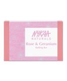 Nykaa Naturals Energizing Bathing Soap - Relaxing Rose & Geranium Bar Soap for Tightening Skin & pH Balance - 3.5 oz - International Shipping Available - Buy Online on SooperMarket.com