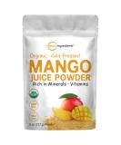 Organic Mango Juice Powder - 8 oz | Cold Pressed, Vitamin C Rich for Immune Support | Great for Smoothies & Beverages | Non-GMO - Buy Online on SooperMarket.com
