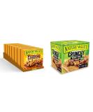 Nature Valley Protein Peanut & Chocolate Gluten Free Cereal Bars 4 x 40g (Pack of 8 total 32 Bars) & Crunchy Granola Bars Variety Pack of 40 Bars - Buy Online on SooperMarket.com