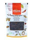 Mum's Premium Black Pepper Whole Peppercorn 150g - High-Quality Spice for Gourmet Cooking - Buy Online on SooperMarket.com