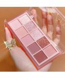 Go Ho 10 Colors Eyeshadow Palette,Matte&Glitter Eyeshadow Makeup,Pink Eye Black Pink Eyeshadow Shades,Naturing-Looking,High Pigment Waterproof Eye Shadow Palette,03 03 Colors Rose Pink Style - Buy Online on SooperMarket.com
