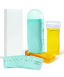 Honey Roll On Waxing Kit - Beth Lee Hair Removal Wax Warmer - 2 Honey Wax Cartridges - For Legs, Arms, and Underarms - Buy Online on SooperMarket.com