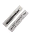10pcs Disposable Microblading Manual Pen with 18 U Blades - Permanent Makeup 0.2MM Needles and Caps - Buy Online on SooperMarket.com