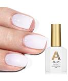 AILLSA Milky White Gel Nail Polish - 15ml Nude Milky Soak Off UV Gel Polish | Quick Dry Transparent Jelly Gel Nail Polish for Long Lasting Manicure DIY at Home - Buy Online on SooperMarket.com