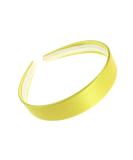 Yellow Satin Covered 2.5cm Alice Band Headband for Women & Girls | Glitz4Girlz - Buy Online on SooperMarket.com