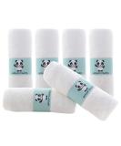 Soft Bamboo Baby Washcloths - 6 Pack 10x10 Inch - 2 Layer Absorbent Towel for Newborns - Gentle Baby Wipes for Delicate Skin - Shower Registry Essential - Buy Online on SooperMarket.com