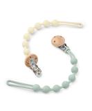 WeSweet BPA Free Silicone Pacifier Chain - Gift-Ready Baby Strap for Boys & Girls - Green & White - Buy Online on SooperMarket.com