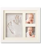 Baby Handprint and Footprint Makers Kit Keepsake For Newborn Boys & Girls, Baby Girl Gifts & Baby Boy Gifts, New Mom Baby Shower Gifts, Baby Milestone Picture Frames Baby Registry, Nursery Decor - Buy Online on SooperMarket.com