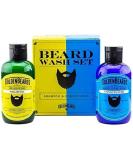 Beard Shampoo and Conditioner Set - Handmade in Denmark | 100ml Each for Perfect Beard Care - Buy Online on SooperMarket.com