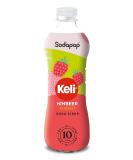 Sodapop Keli Raspberry Syrup quick & easy to prepare 1 bottle makes 10 L ready-to-drink beverage 500 ml - Buy Online on SooperMarket.com