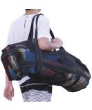 XXL Mesh Dive Bag for Scuba or Snorkeling - Diving Snorkel Gear Bags - Extra Large Beach Bags and Totes with Zipper and Pockets - Oversized Beach Duffle Bag Ideal for Your Pool Trip - Buy Online on SooperMarket.com