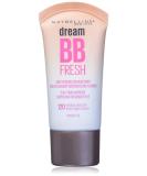 Maybelline Dream Fresh Skin Hydrating BB cream, 8-in-1 Skin Perfecting Beauty Balm with Broad Spectrum SPF 30, Sheer Tint Coverage, Oil-Free, Medium, 1 Fl Oz - Buy Online on SooperMarket.com