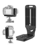 DSLR Camera L Bracket Quick Release Plate | Compatible with Canon Nikon Sony DJI | Vertical Horizontal Switching | Tripod Monopod Stabilizer Plate - Buy Online on SooperMarket.com