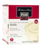 Protidiet High Protein Instant Pudding Mix (7-5.7 oz Pouches) - Vanilla Flavor - Buy Online on SooperMarket.com