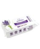 Best Pet Supplies Pet Grooming Wipes for Dogs & Cats Calming Lavender 100 count (Pack of 1) - Buy Online on SooperMarket.com