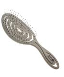 Head Jog 08 Flexible Soft Pin Paddle Brush - Monochrome Collection Silver - Buy Online on SooperMarket.com