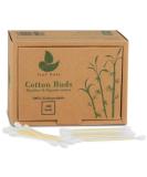 Bamboo Cotton Buds | GOTS Certified Biodegradable | Eco-Friendly & Plastic-Free | Vegan | 300 Buds | Makeup & Ear Cleaning - Buy Online on SooperMarket.com