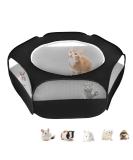 XIRGS Small Animal Playpen with Top Cover - Waterproof Portable Pet Cage Tent for Outdoor Exercise - Ideal for Cats, Rabbits, Hamsters, and More - Buy Online on SooperMarket.com