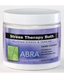 Abra Stress Therapy Sea Salt Bath  Lavender & Chamomile  17 Ounce - Buy Online on SooperMarket.com