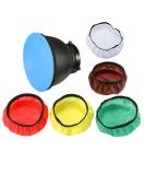 SQXBK 6PCS 7 Standard Diffuser Light Sock Cloth Set - White/Red/Yellow/Blue/Brown/Green - Buy Online on SooperMarket.com