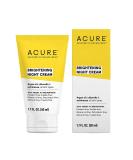 Acure Brightening Night Cream 1.7 fl oz - Revitalize & Illuminate Your Skin - Buy Online on SooperMarket.com