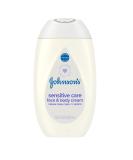 Johnson's Sensitive Care Face & Body Cream for Babies  Daily Moisturizing Baby Cream to Calm  Nourish & Comfort Dry  Sensitive Skin  Lightly Scented  No Greasy Feel  Hypoallergenic  13.6 fl. oz - Buy Online on SooperMarket.com