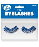 Shop Blue Tinsel Eyelashes | High-Quality International Shipping | Glamorous Eye Makeup - Buy Online on SooperMarket.com