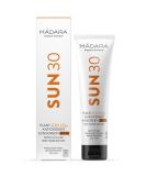 M dara Organic Skincare |Plant Stem Cell Antioxidant Body Sunscreen SPF30-100ML wide spectrum UVA/UVB protection with stem cells from the northern dragon head silky sliding texture - Buy Online on SooperMarket.com