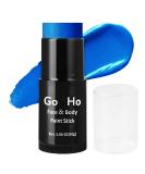Go Ho Cream-Blendable Blue Face Paint Stick (1.06 Oz) Blue Full Body Paint Stick for Adults Children Halloween Cosplay SFX Makeup Waterproof - Buy Online on SooperMarket.com