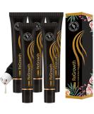5Pcs Organic Hair Serum Roller with Triple Roll-On Massager for Hair Regrowth - Men and Women - Buy Online on SooperMarket.com