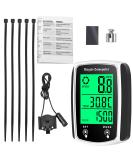 Buy Hojalis Bike Computer - Wired Speedometer with 19 Functions | Waterproof Multifunctional Bicycle Tacho - Buy Online on SooperMarket.com